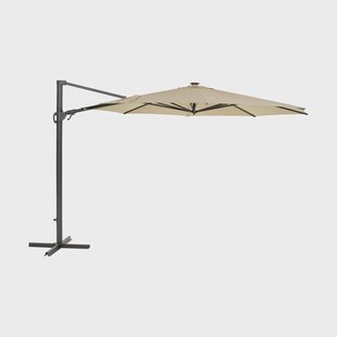 Brafab Cilento parasol Light grey-khaki