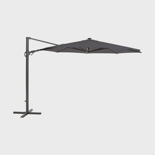 Brafab Cilento parasol Antraciet-grijs