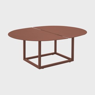 Brafab Olive salontafel Zin red, 110x80 cm
