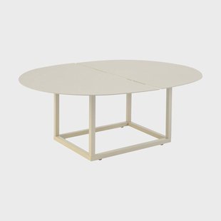 Brafab Olive salontafel Pearl white, 110x80 cm