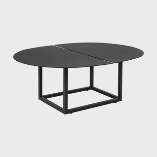 Brafab Olive salontafel Zwart, 110x80 cm