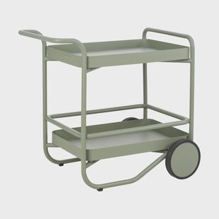 Brafab Trolly serveerwagen 88x59 cm Dusty green