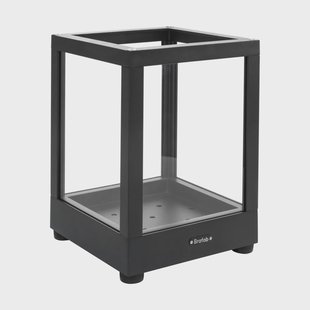 Brafab Belfort kaarsenhouder Zwart, 28 cm