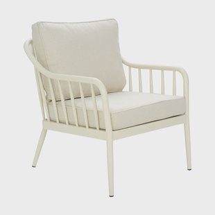 Brafab Coleville fauteuil Pearl white-dot beige