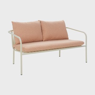 Brafab Bendt bank Pearl white-teddy orange