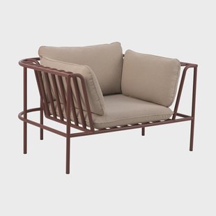Brafab Collier fauteuil Zin red-teddy beige