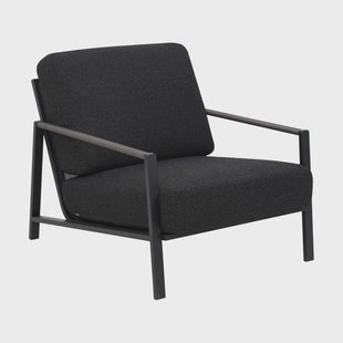 Brafab Lyra fauteuil Zwart-teddy black