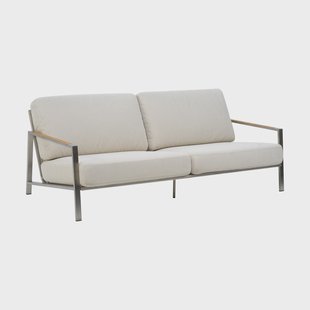 Brafab Naos bank Stainless steel-dot beige, 2,5-zits