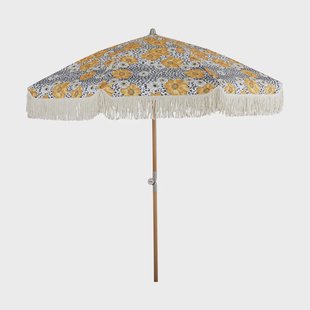 Brafab Gatsby parasol Buttercup dot, Ø185 cm
