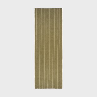 Scandi Living Lane loper Olijfgroen, 70x250 cm