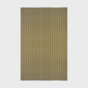 Scandi Living Lane vloerkleed Olive green, 200x300 cm
