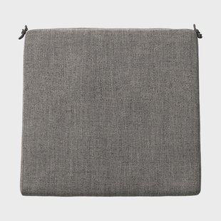 Grythyttan Stålmöbler Stoel 1 zitkussen Black melange, 39x37 cm