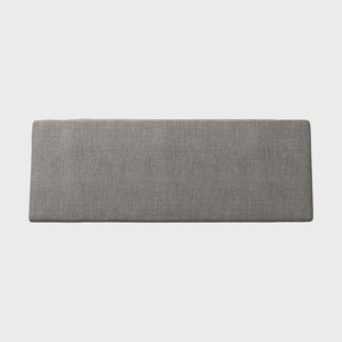Grythyttan Stålmöbler Bank 8 zitkussen Black melange, 110x40 cm