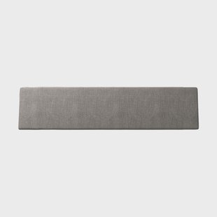 Grythyttan Stålmöbler Bank 9 zitkussen Black melange, 170x40 cm