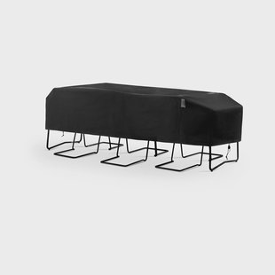Grythyttan Stålmöbler Grythyttan meubelbescherming B31 eettafel 230 cm + 6 stoelen