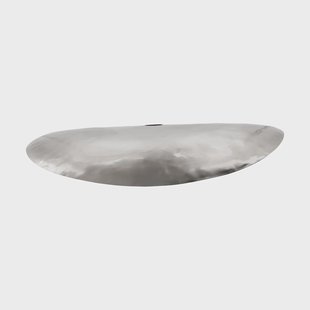 House Doctor Hatt lampenkap 13x14 cm Geborsteld zilver, 56,5x60,5x9 cm