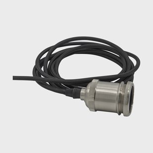 House Doctor Kabel met E27-fitting Zilverkleurige afwerking