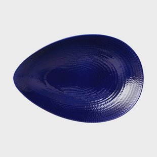 Rörstrand Blå Eld serveerschaal Blauw, 24x35 cm