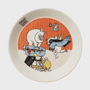 Moomin Arabia Klaar voor de vakantie Moomin bord Ø19 cm