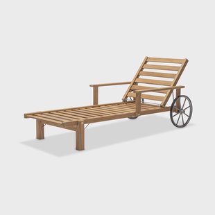 Fri Form 31 ligbed Teak, 78x171 cm