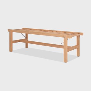 Fri Form 45 bank Redwood, 135 cm