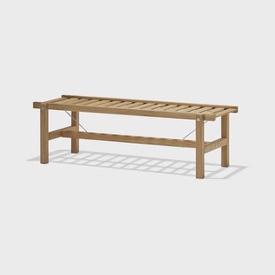 Fri Form 45 bank Teak, 135 cm