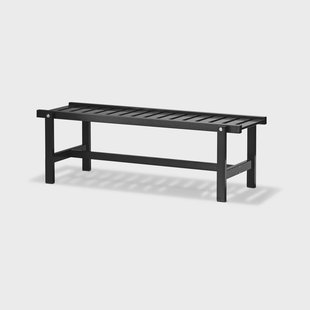 Fri Form 45 bank Zwart, 135 cm
