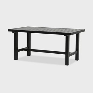 Fri Form 62 tafel Zwart, 142x80x65,5 cm