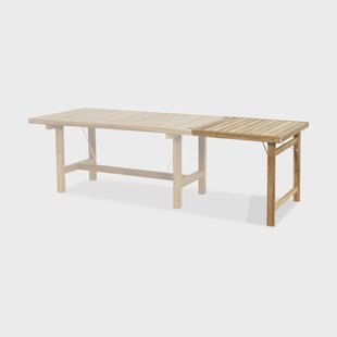 Fri Form 64 verlengblad met poten Teak, H: 68 cm