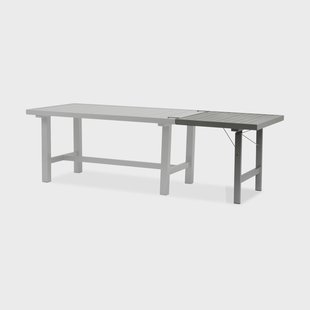Fri Form 64 verlengblad met poten Grijs, H: 66 cm