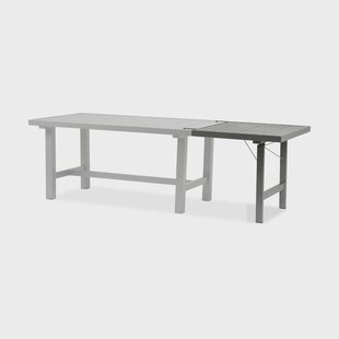 Fri Form 64 verlengblad met poten Grijs, H: 72 cm