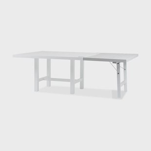 Fri Form 68 verlengblad met poten Wit, H: 72 cm