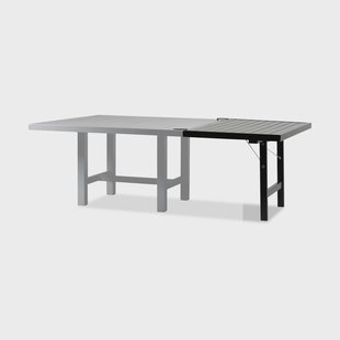 Fri Form 68 verlengblad met poten Zwart, H: 66 cm