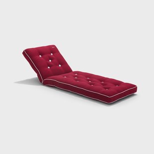 Fri Form 60 kussen voor ligbed 31 Rood, 60x185 cm