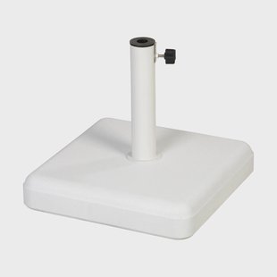 Fri Form Fri Form parasolvoet Wit beton, 45x45 cm