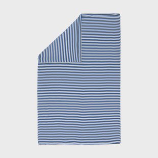 Marimekko Tasaraita dekbedovertrek 150x210 cm Off white-blue