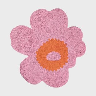 Marimekko Unikko badmat 73x74 cm Pink-orange