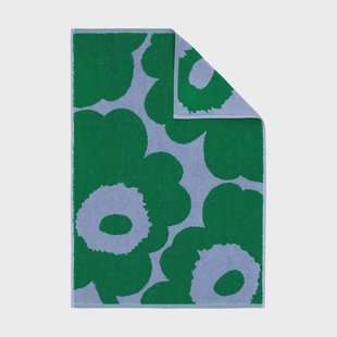Marimekko Unikko handdoek 50x70 cm Light blue-green