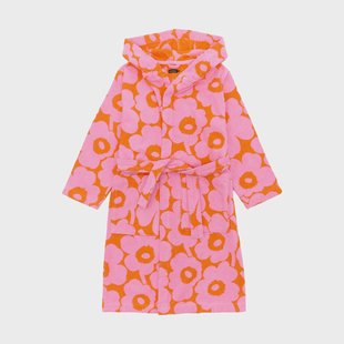 Marimekko Pieni Unikko badjas XL Orange-pink