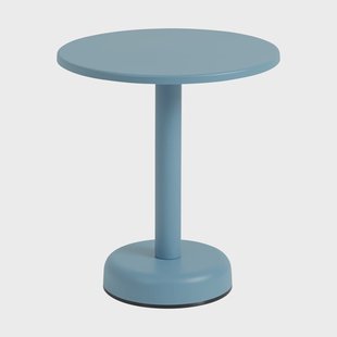 Muuto Linear Steel salontafel Lichtblauw, Ø42x47 cm