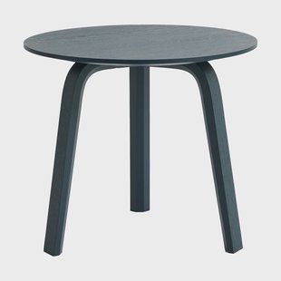 HAY Bella salontafel Blauw charcoal, Ø45x39 cm