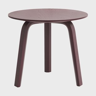 HAY Bella salontafel Donker bordeaux, Ø45x39 cm