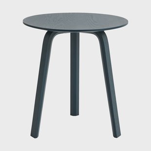 HAY Bella salontafel Blauw charcoal, Ø45x49 cm