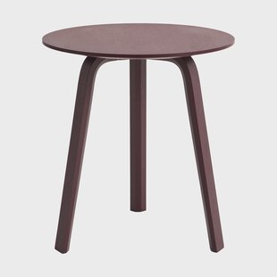 HAY Bella salontafel Donker bordeaux, Ø45x49 cm