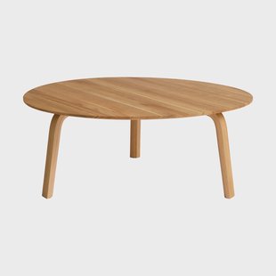 HAY Bella salontafel Geolied eiken, Ø80x32 cm