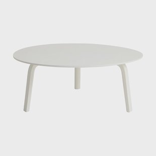 HAY Bella salontafel Wit, Ø80x32 cm