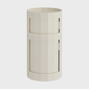 HAY Facet Cabinet 110 bijzettafel Eierschaal