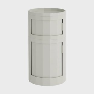 HAY Facet Cabinet 110 bijzettafel Mistgrijs