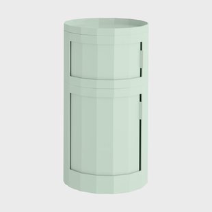 HAY Facet Cabinet 110 bijzettafel Zacht mint