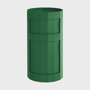 HAY Facet Cabinet 110 bijzettafel Spinaziegroen